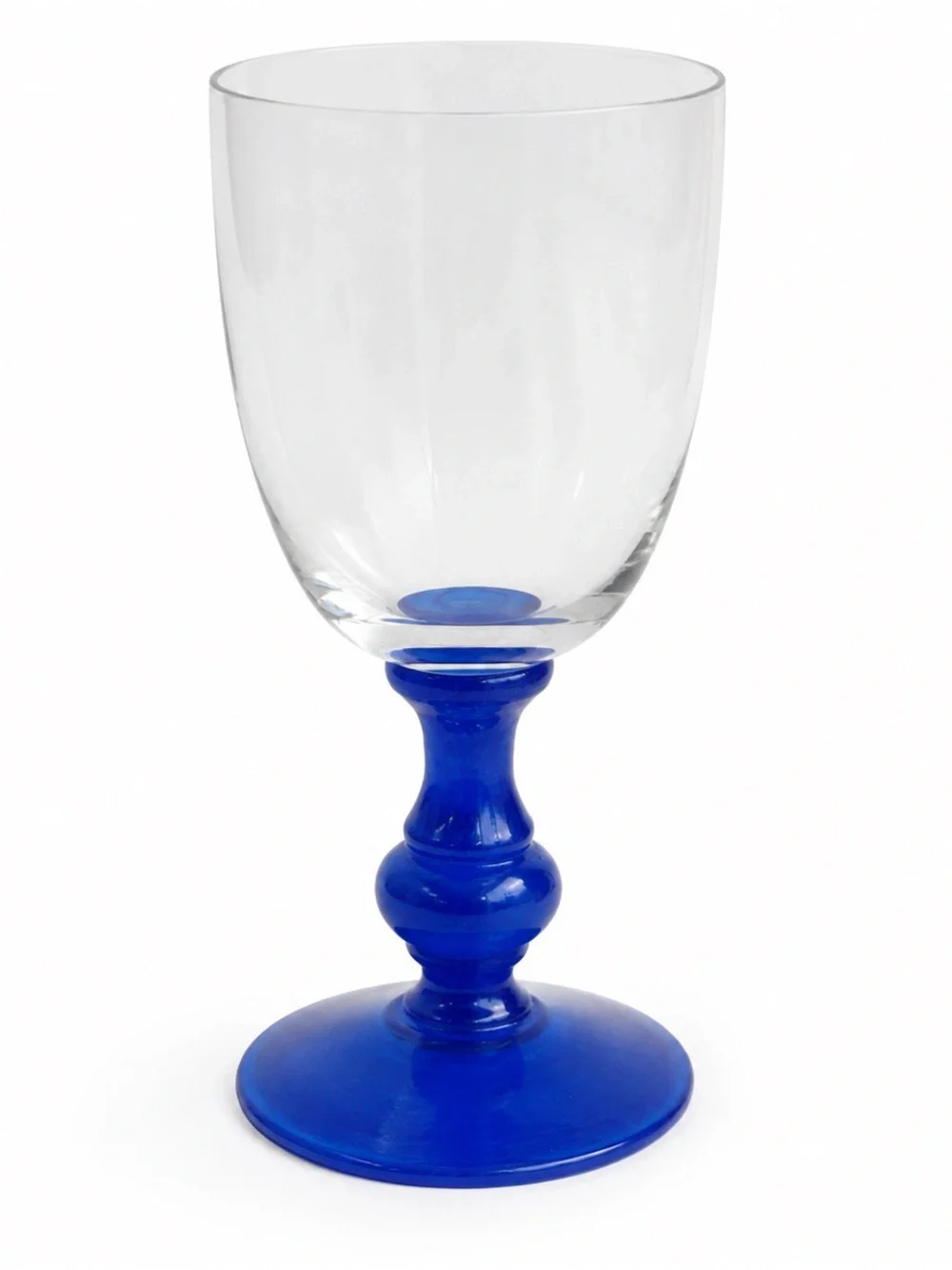Villeroy & Boch Isabelle Blue Claret Wine Glasses Set of 6
